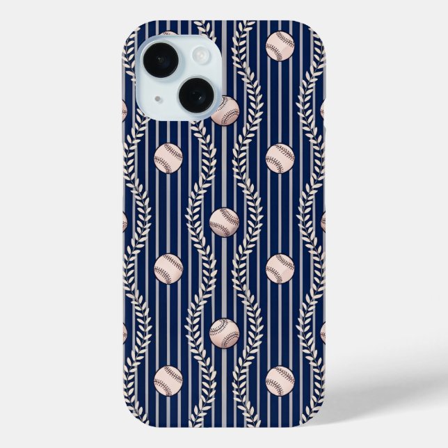 Baseball Theme Case-Mate iPhone Case (Back)