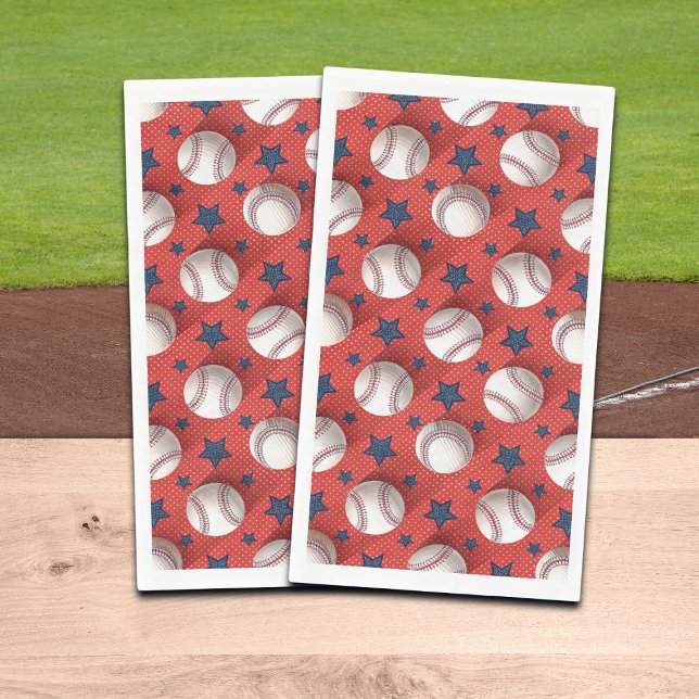 Baseball Theme Napkin (Creator Uploaded)