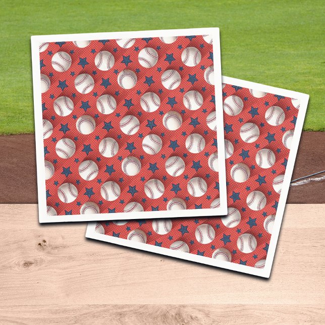 Baseball Theme Napkin (Creator Uploaded)