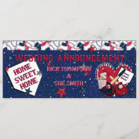 Baseball Ticket Wedding Invitation-TEMPLATE