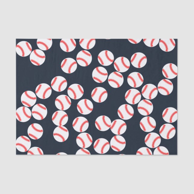 Baseball Tissue Paper (Front)