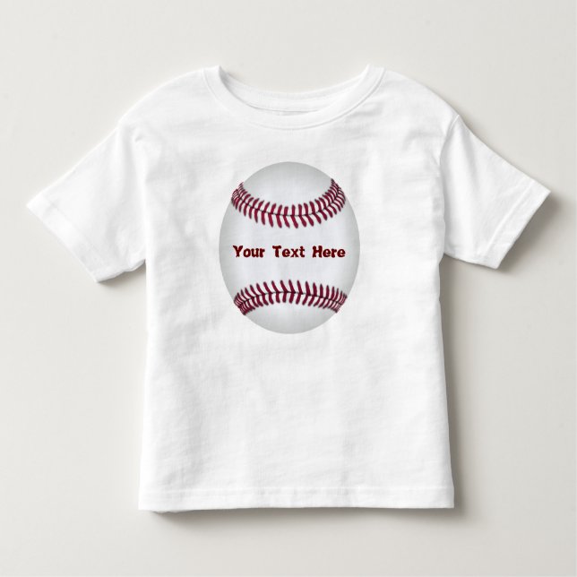 Baseball Toddler T-Shirt (Front)