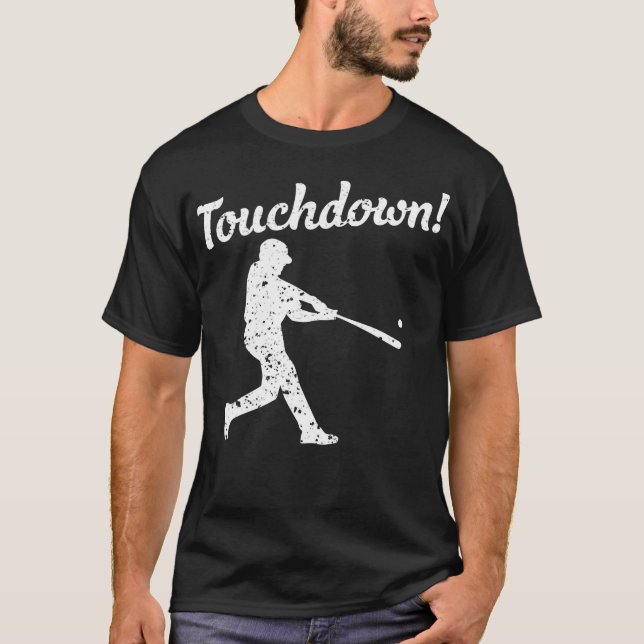 Baseball Touchdown Baseball - T-Shirt (Front)