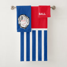 Baseball Towel Set