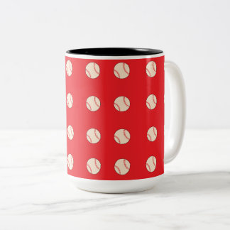 Baseball Two-Tone Coffee Mug