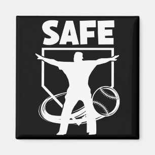 Baseball Umpire Best Umpire Calls Safe T Shirt Magnet