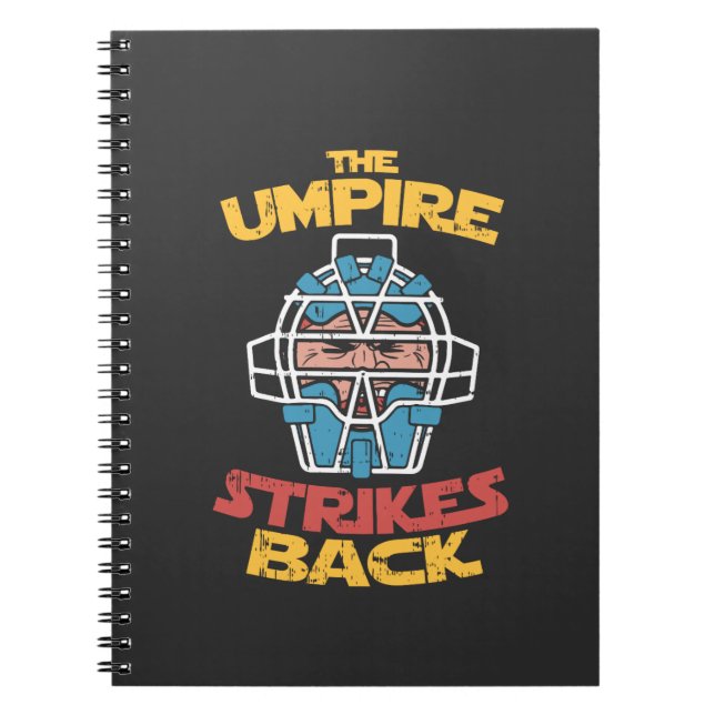 Baseball Umpire Notebook (Front)