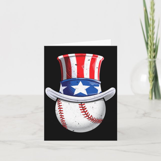 Baseball Uncle Sam Card (Front)