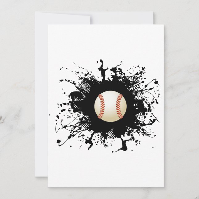 Baseball Urban Style Card (Front)