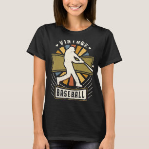 Baseball Vintage Classic Retro Sports Love T-Shirt