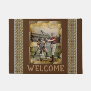 Baseball:Vintage Doormat