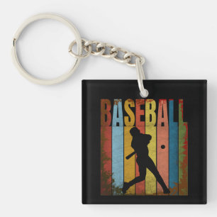 BASEBALL VINTAGE KEY RING