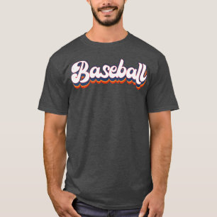 Baseball Vintage Lettering  T-Shirt