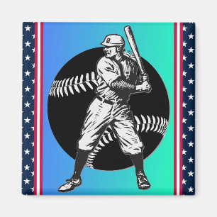 Baseball:Vintage Magnet