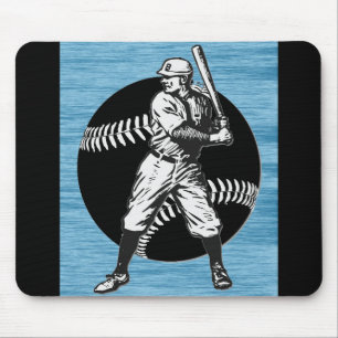 Baseball:Vintage Mouse Pad