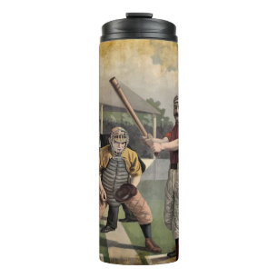 Baseball:Vintage Thermal Tumbler