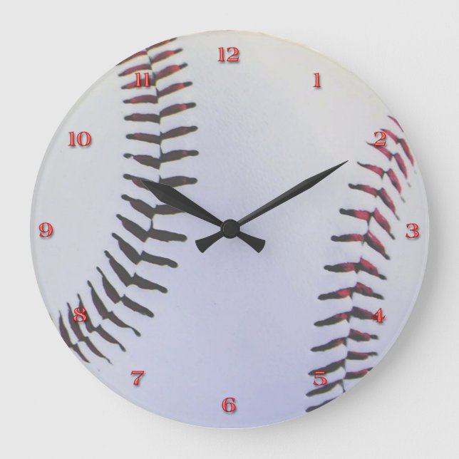 Baseball Wall Clock (Front)