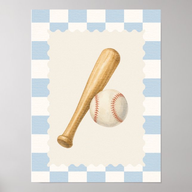 Baseball Wall decor boy room (Front)