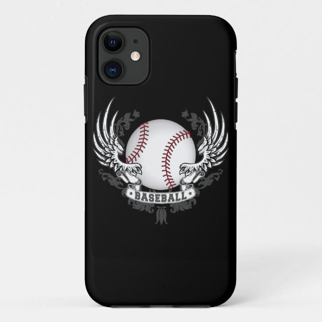 Baseball Wings Case-Mate iPhone Case (Back)