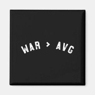 Baseball Wins Above Replacement War Greater Battin Magnet