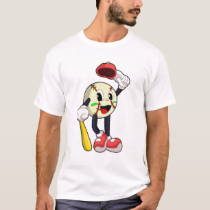 Baseball with Baseball bat T-Shirt