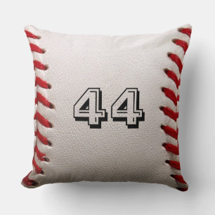 Baseball with Customisable Number Cushion