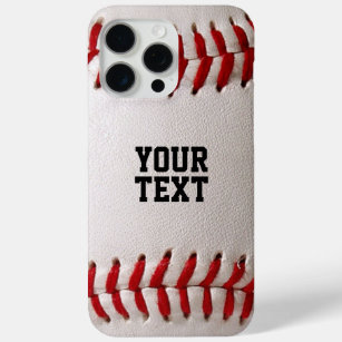 Baseball with Customisable Text iPhone 15 Pro Max Case