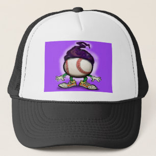 Baseball Wizard Trucker Hat