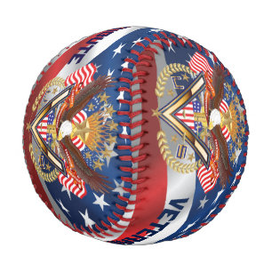 BaseballAmerican Veteran Tribute Pitch Baseball