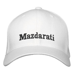 Baseballcap Mazdarati Embroidered Hat