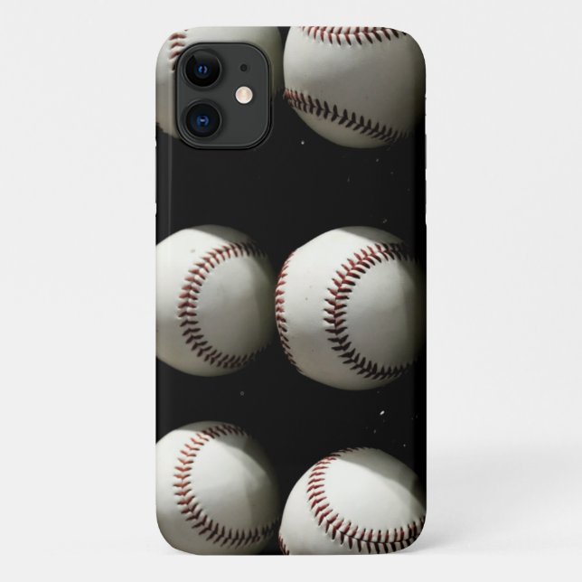 Baseballs Case-Mate iPhone Case (Back)