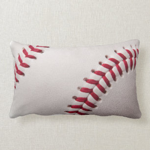 Baseballs - Customise Baseball Background Template Lumbar Cushion