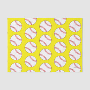 Baseballs Git Wrap Tissue Paper HAMbyWG