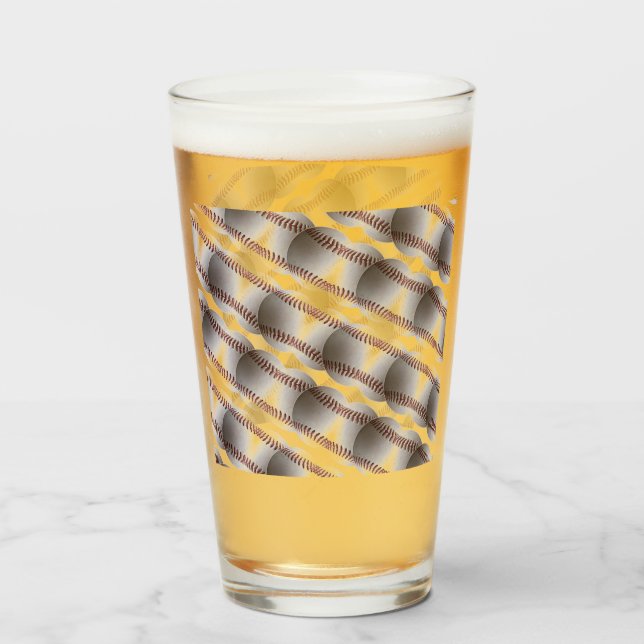 Baseballs Glass (Front Filled)