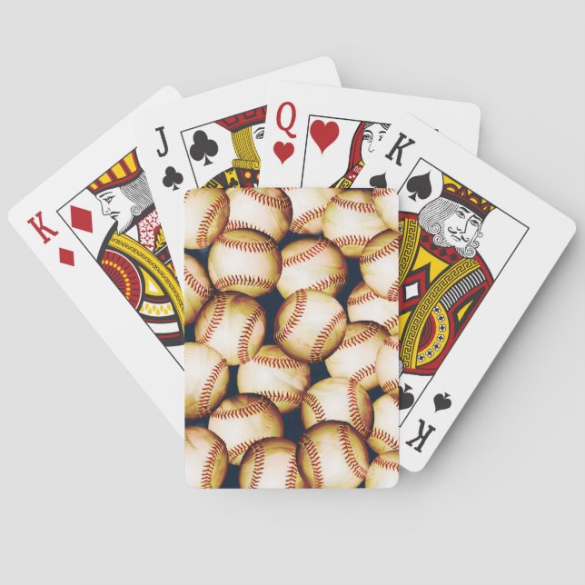 BASEBALLS Playing Cards (Back)