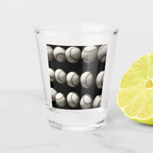 Baseballs Shot Glass