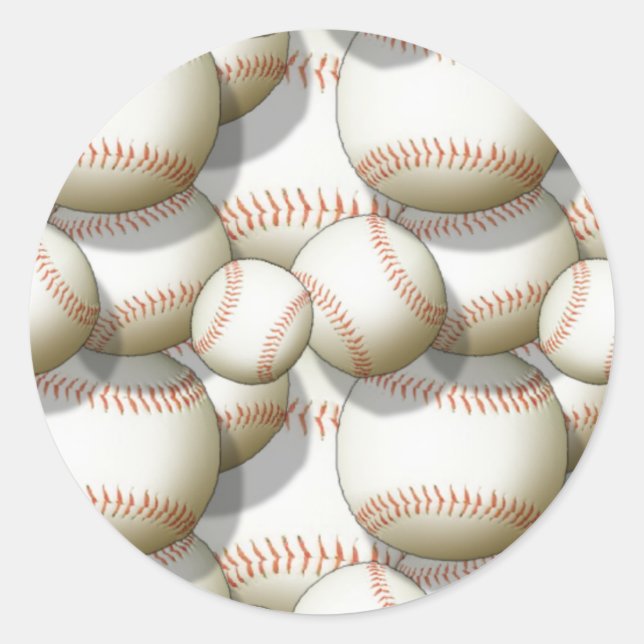 Baseballs Stickers (Front)