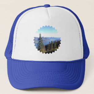 Basecap mit Berg- und Waldmotiv – Natur pur Trucker Hat