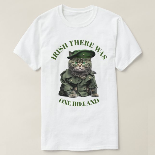 Based IRA Cat T-Shirt (Design Front)