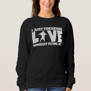 Basejumper Joke Basejump Skydiver Wingsuiting Wing Sweatshirt
