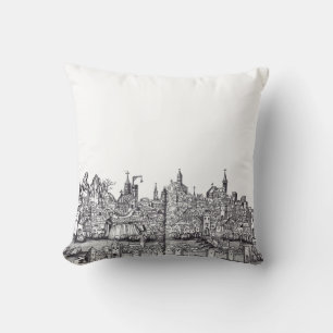Basel city in northwestern Switzerland Cushion