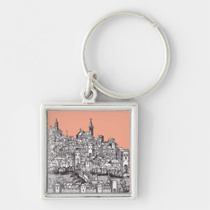 Basel city in northwestern Switzerland Key Ring