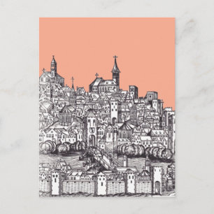 Basel city in northwestern Switzerland Postcard