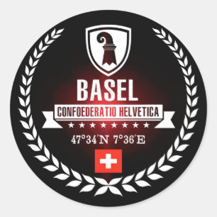 Basel Classic Round Sticker