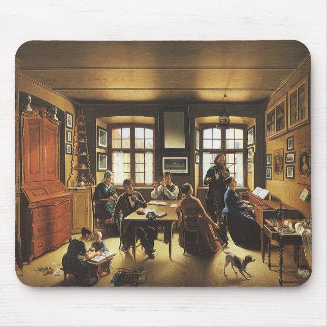 Basel Family Concert by Sebastian Gutzwiller Mouse Pad (Front)