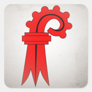 Basel Landschaft Square Sticker