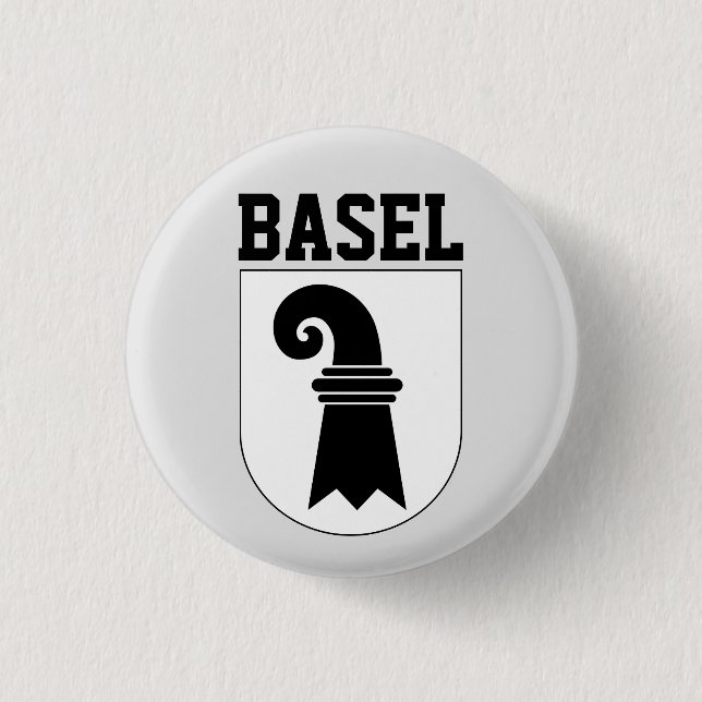Basel, SWITZERLAND 3 Cm Round Badge (Front)