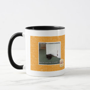 Basement Cat, slightly disoriented Mug