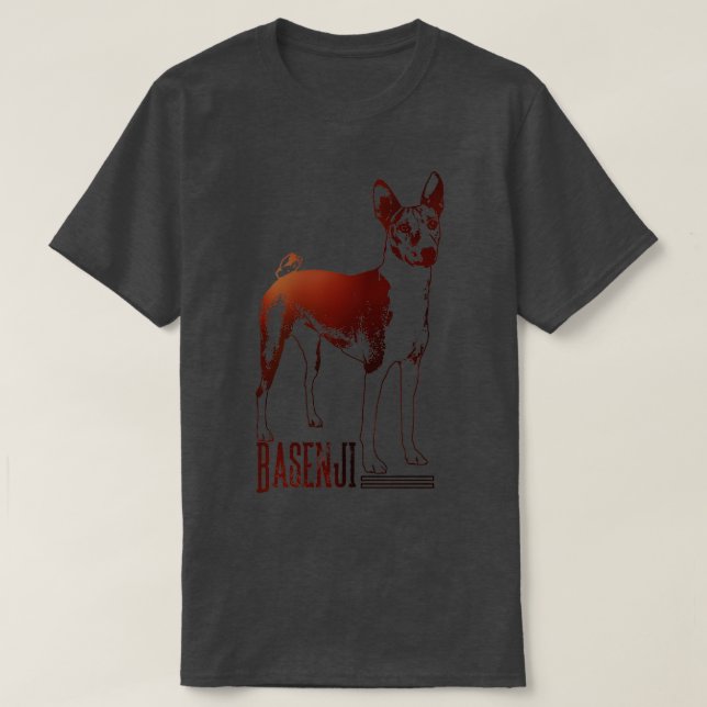Basenji 4  T-Shirt (Design Front)