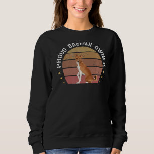 Basenji African Dog Breed Basenji Owners Sweatshirt
